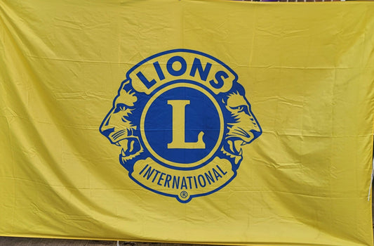 Lions Club 10' x 6' panel for a 10' x 10' Awning