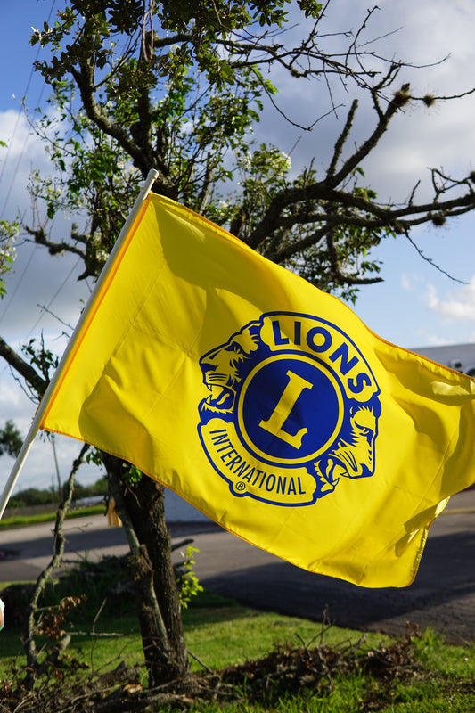 Lions Club 3'x5' Standard Flag