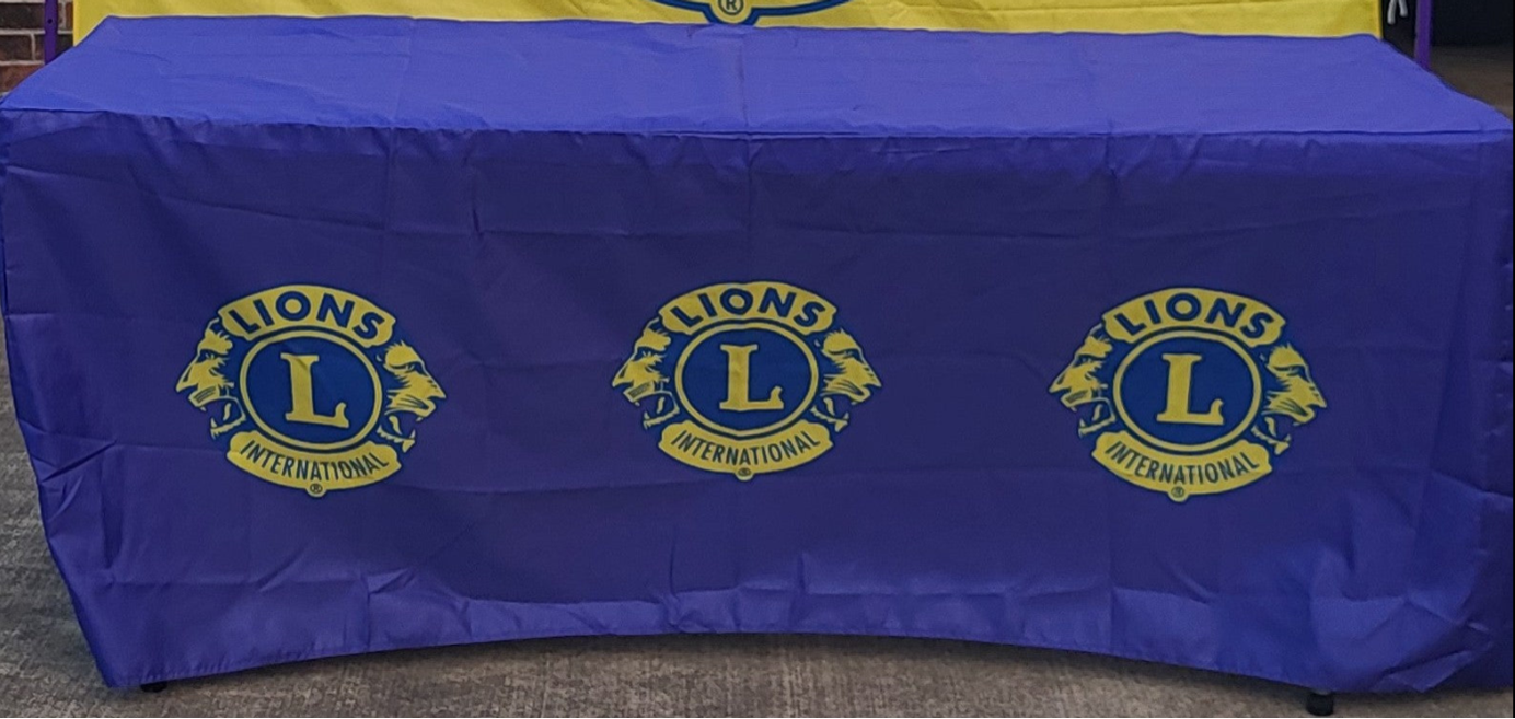Lions Club Table Cover